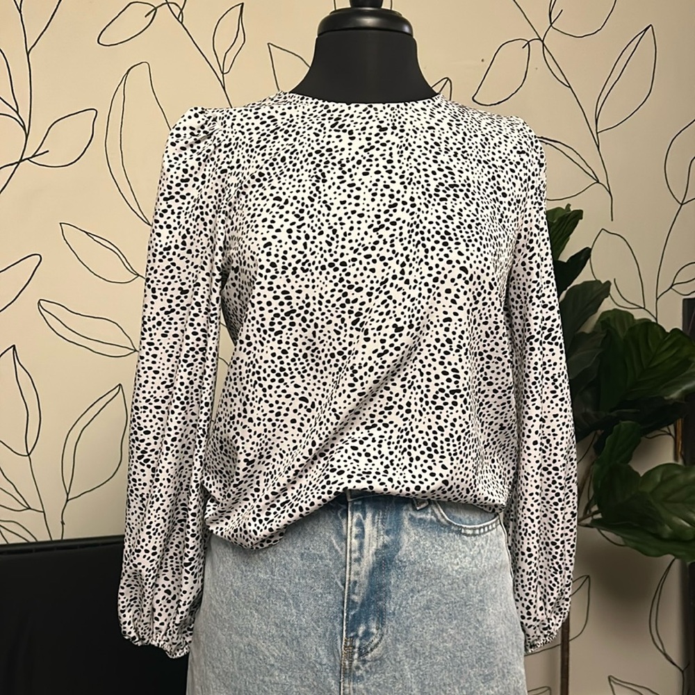 Polka Dot Blouse